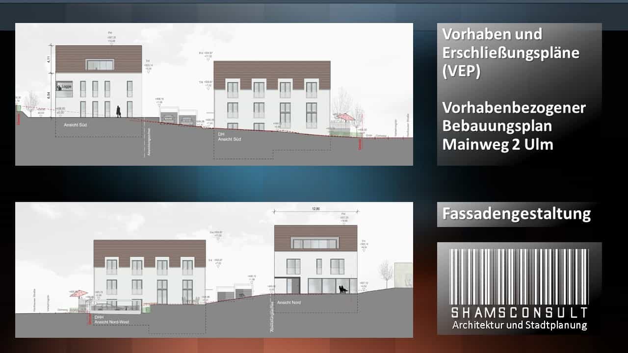 Fassaden VEP Maienweg 2, Ulm