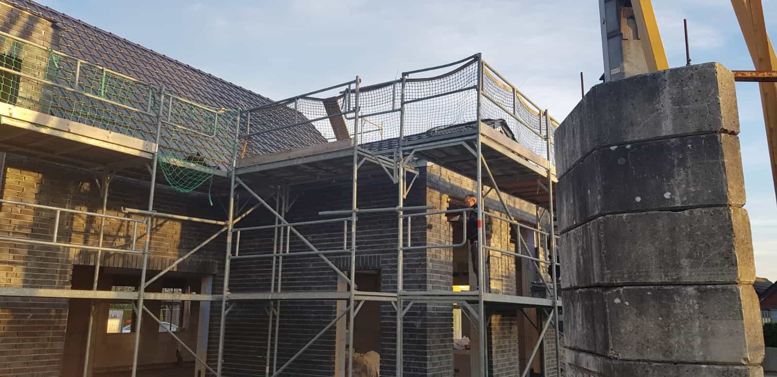 Rohbau Baustelle, Einfamilienhaus Lingen (Ems)